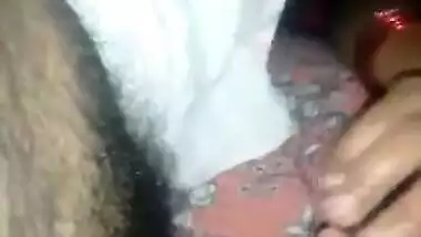 Indian Wife Handjob part 2