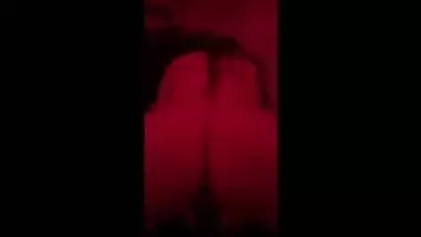 Amazing ass in your face while she rides reverse cowgirl