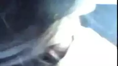Beautiful paki suck cock in car