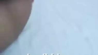 bhabhi pressing her big boobs