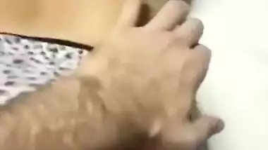 Collage couple’s slow and romantic sex