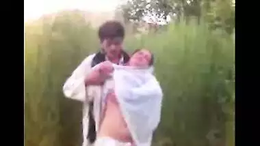 Desi teen have outdoor fun with her naughty uncle