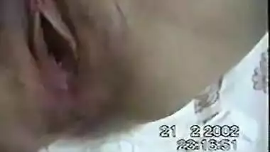 Karachi college girl Faiza secretly filmed...