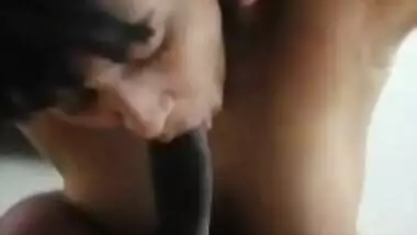 Sexy office girlâ€™s passionate sexy dick sucking act