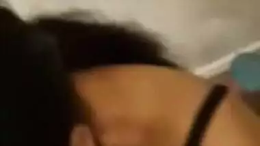 Desi Majeedah Begum Sucking Ex Lover Hard