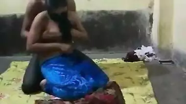 Desi couple romance in room