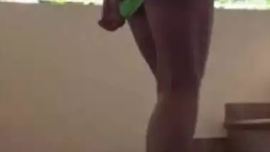 Friend Wife Showing Her Ass In Bikini