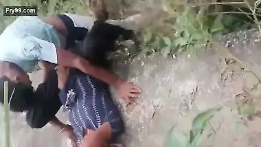 Village Boy Fucks Randi outdoor