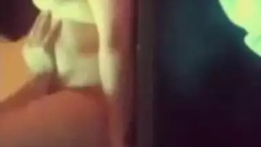 Curvy Desi MILF bends over the table to take younger XXX phallus