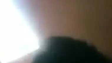 Amateur video of young man kissing Indian's lips and small chest