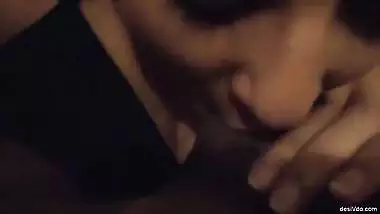 Desi milf wife sucking dick and taking cum in mouth