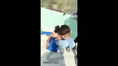 Desi lover caught when they fucking